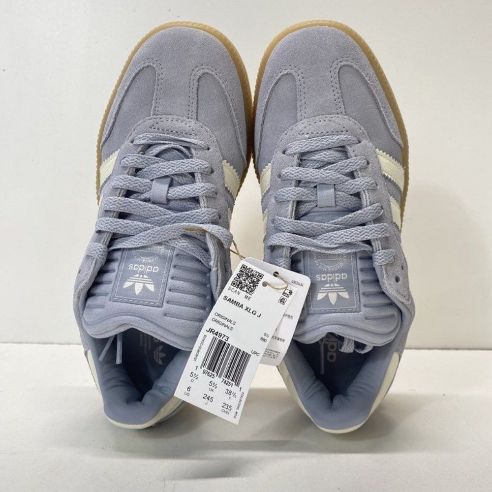 Adidas Samba XL J Blue/ Purple - Picture 2 of 8